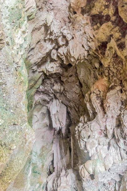 istock Cliff and rock formations in Cave, Ko Hong Island, Thailand. 1206578075