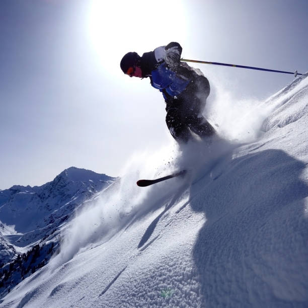 istock Extreme skiing in St. Anton, Austria 1206578091