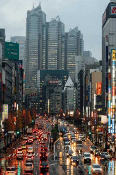 istock Shinjuku in the Rain 1206584069