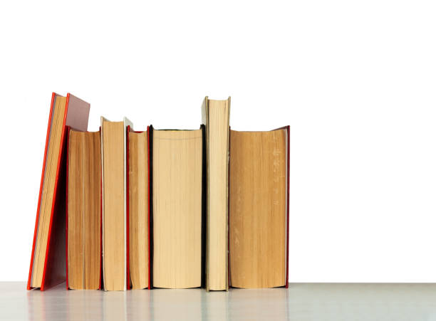 istock Stack of books isolated on a white background, back to school education concept 1206585850