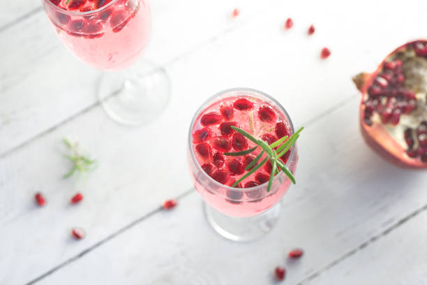istock Pomegranate Mimosa cocktail 1206586742