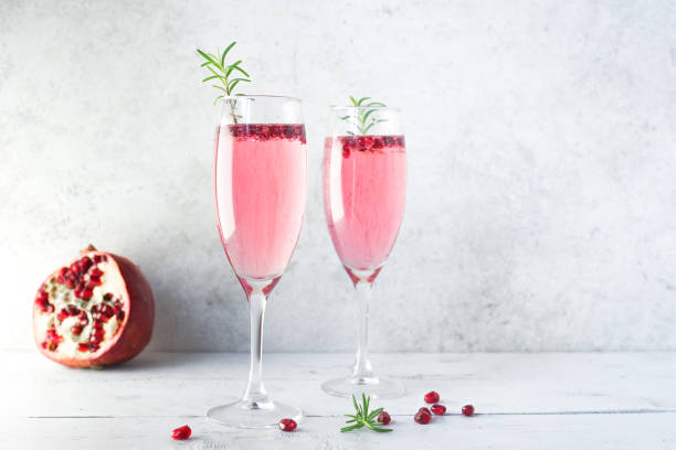 istock Pomegranate Mimosa cocktail 1206586785