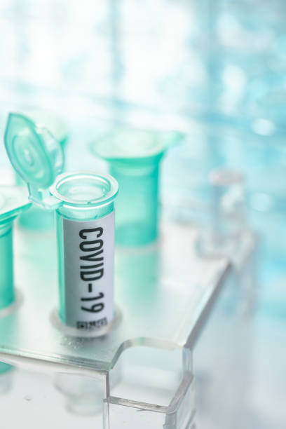 istock Corona virus: vial with corona virus,  covid-19 1206588049