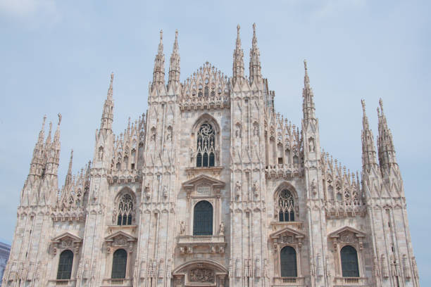 istock Front of Milan Cathedral Italy during the day 1206588077
