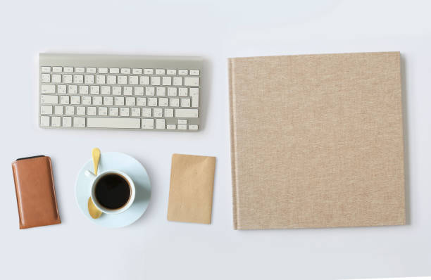 istock A large beige hardcover book 1206589099