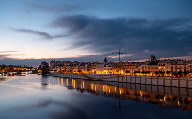 istock The Seville Skyline at Sunrise 1206594949