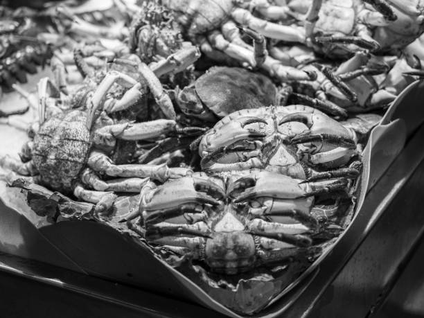 Crabs Being Sold at the Marketplace