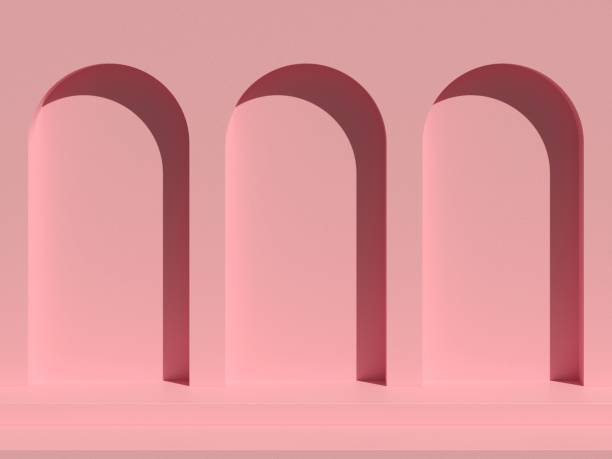 istock Abstract mock up scene with geometry shape podium. stock photo 1206597089