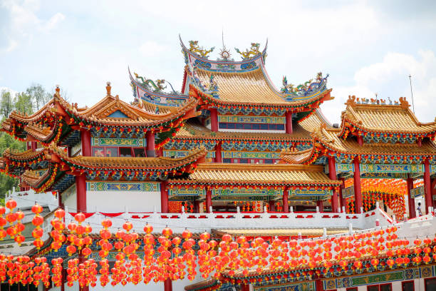 istock Lanterns in Thean Hou Temple 1206602281