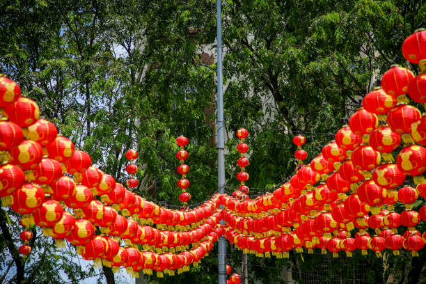istock Lanterns in Thean Hou Temple 1206602384