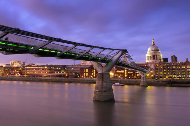 istock St. Paul's Cathedral, Millennium Bridge, London, England, UK 1206606828