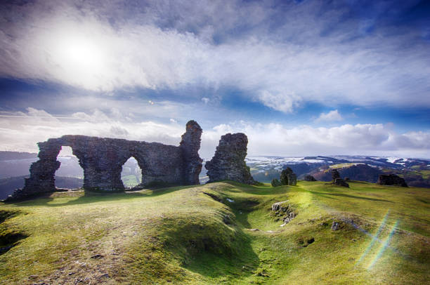 istock Dynas Bran - Welsh Castle at Llangollen 1206607872