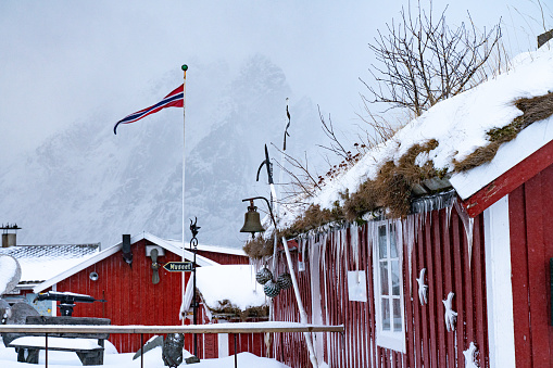 Lofoten Islands (Norway) in February.