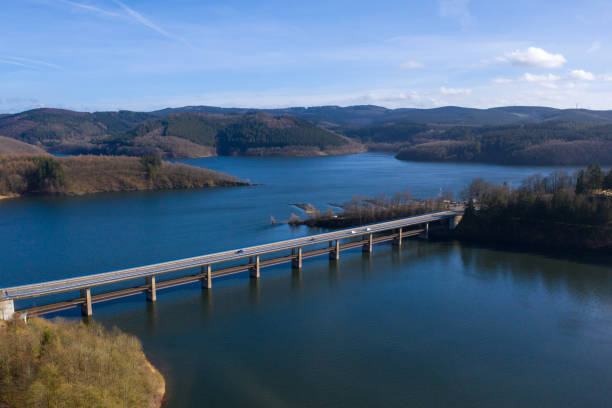 istock bigge lake saueland germany from above 1206616059