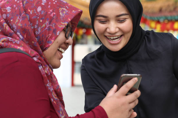 istock South East Asia: Modern Muslim in Thean Hou Temple, Malaysia 1206618131