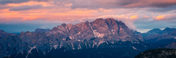istock Panoramic View from Pass Giau. Dolomites alps. Italy 1206618334