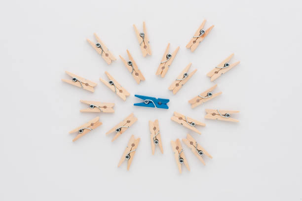 Clothespin, Small, Cut Out, Wood - Material,