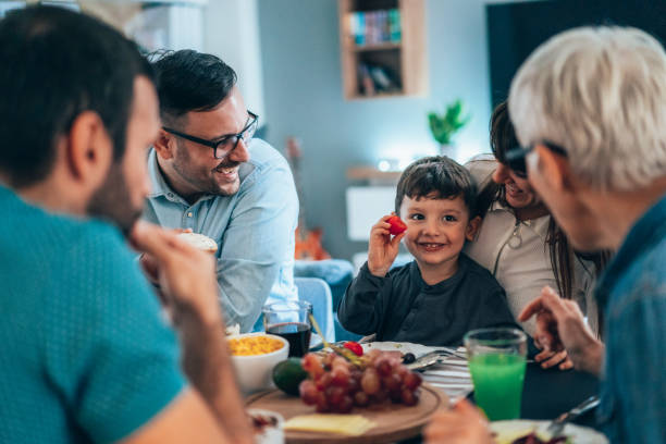 istock Family healthy brunch 1206620319