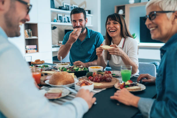 istock Family healthy brunch 1206620330