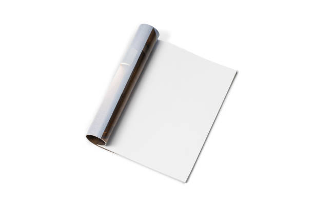 istock Mock-up magazine, newspaper or catalog isolated on white background. 1206622379