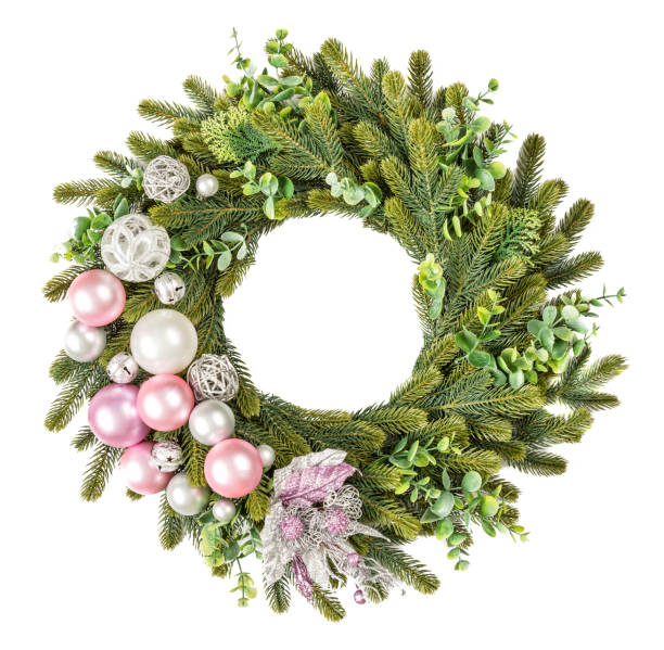 istock Traditional European Christmas wreath 1206627163