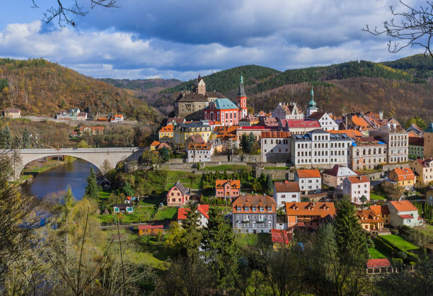 istock Castle Loket in Czech Republic 1206628694
