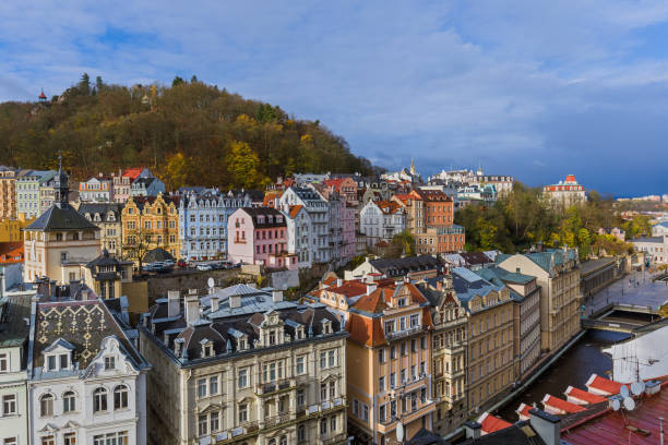 istock Karlovy Vary in Czech Republic 1206628741