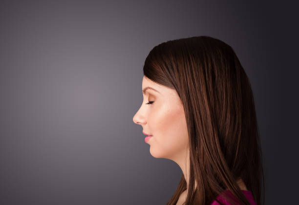 istock Young girl portrait thinking with copyspace 1206629029