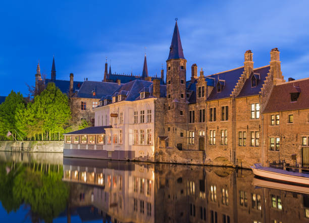 istock Brugge cityscape - Belgium 1206632269