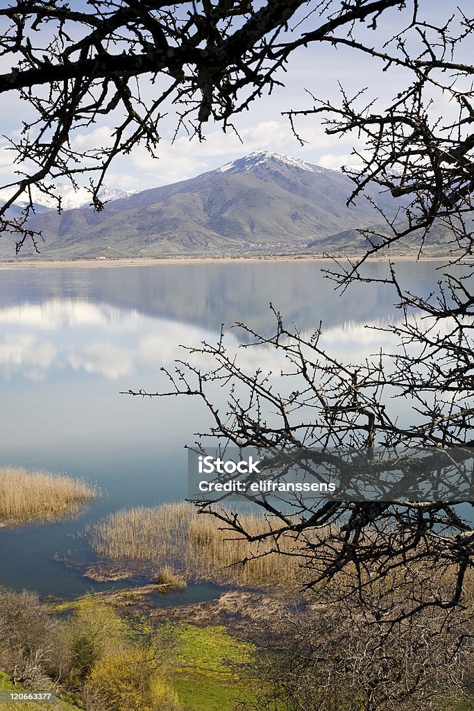 Небольшой Prespa озеро, Греция - Стоковые фото Балканы роялти-фри