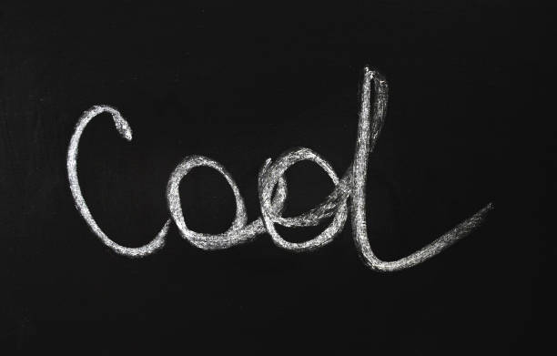 istock The word cool written in white chalk on a black chalkboard. 1206635314