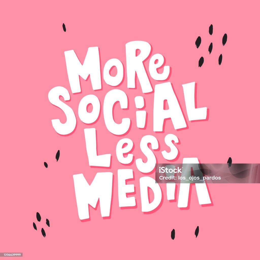 More/less Logo More Less 1 Stock Illustration - Download Image Now - Digital Detox ...