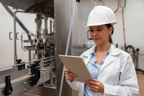 istock Engineer supervising the operation beer factory 1206641745