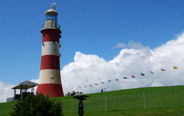 istock Smeaton’s Tower (Lighthouse) on Plymouth Hoe 1206646814