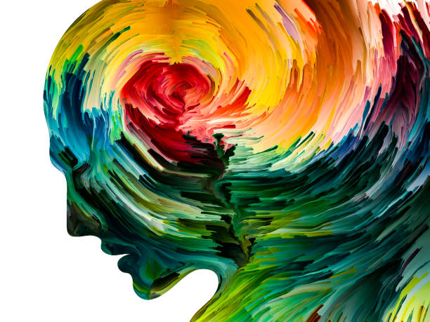 ilustraciones, imágenes clip art, dibujos animados e iconos de stock de no es una palabra en el interior - ansiedad