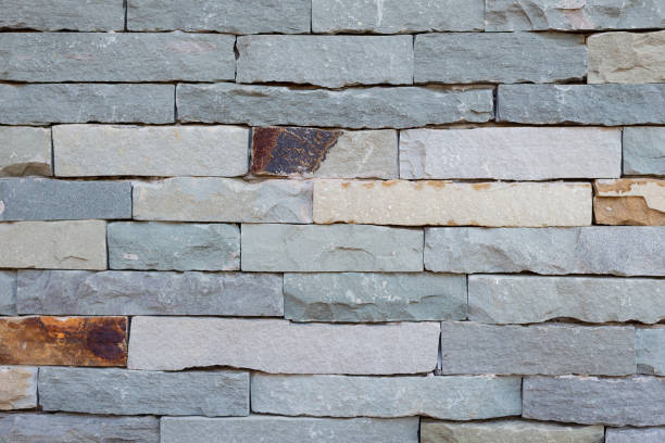 istock Abstrack of limestone brick wall for backgrond 1206651937