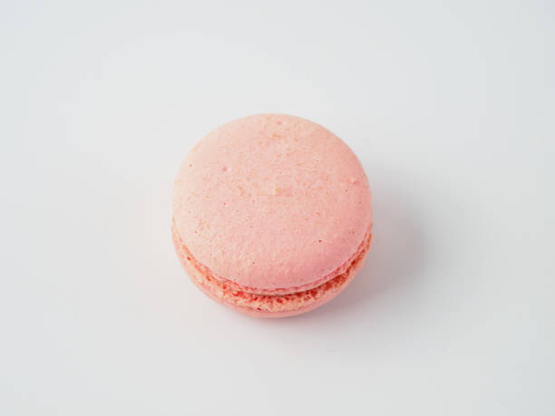 istock French macaron isolated on white background. 1206655067
