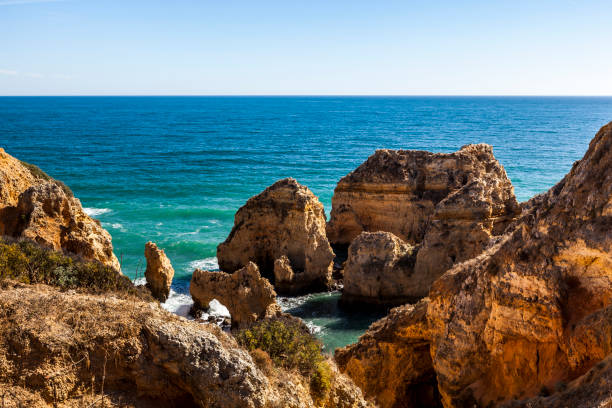 istock rock formation, lagos, portugal 1206659131