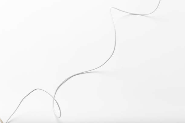 istock white new wire cable isolated on a white background 1206659306