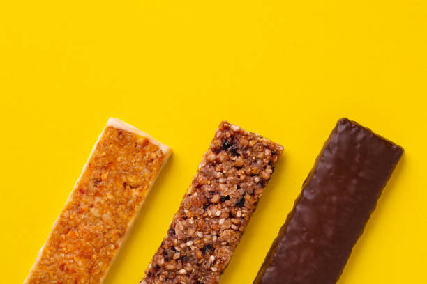 istock Fitness bars close-up. 1206660455