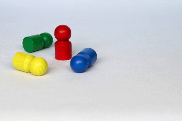 istock Winner and Loser - game piece 1206663520