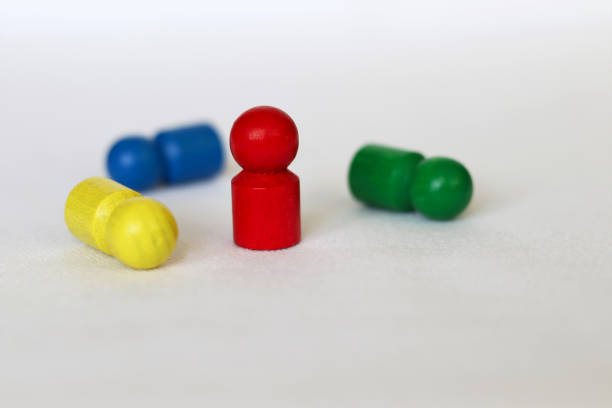 istock Winner and Loser - game piece 1206663523