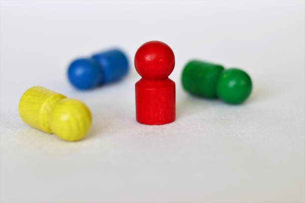 istock Winner and Loser - game piece 1206663596