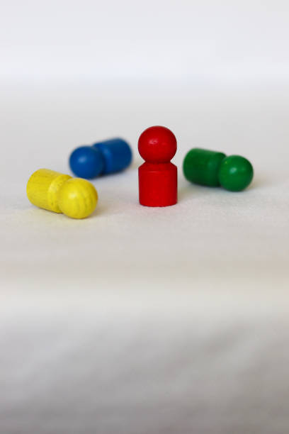 istock Winner and Loser - game piece 1206663739