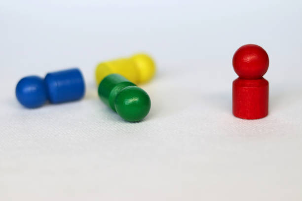 istock Winner and Loser - game piece 1206664995