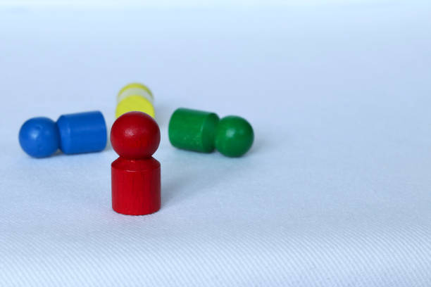 istock Winner and Loser - game piece 1206665204