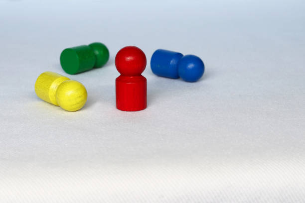 istock Winner and Loser - game piece 1206665210