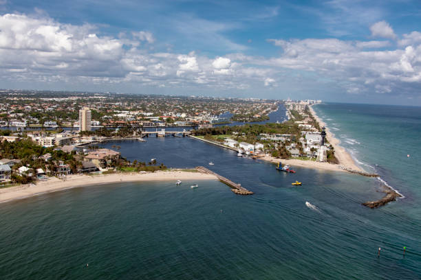 istock Aerial view Hillsboro Inlet 1206665676