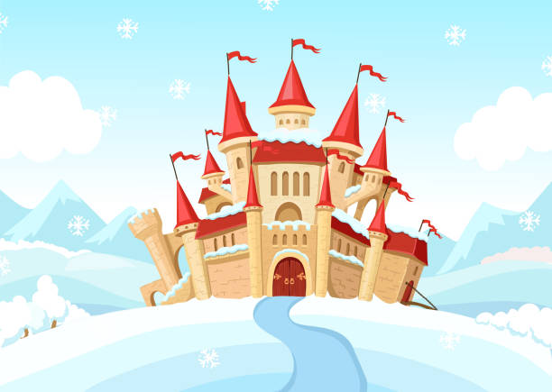 453 Ice Castle Illustrations & Clip Art - iStock | Ice castle fish house