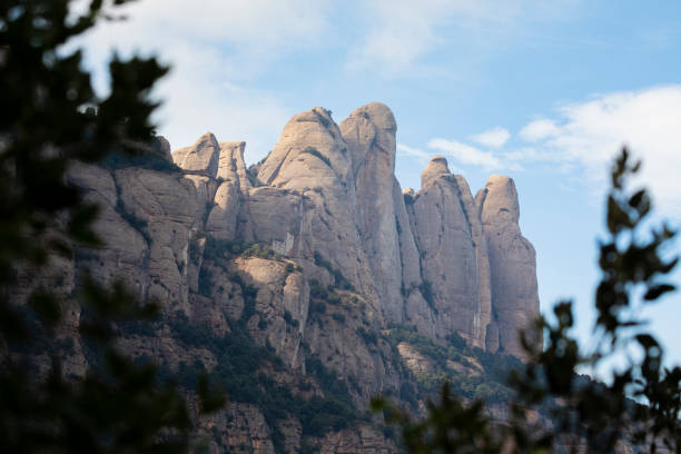 istock Els Ecos, Montserrat. Morning in winter with great clouds. 1206671514